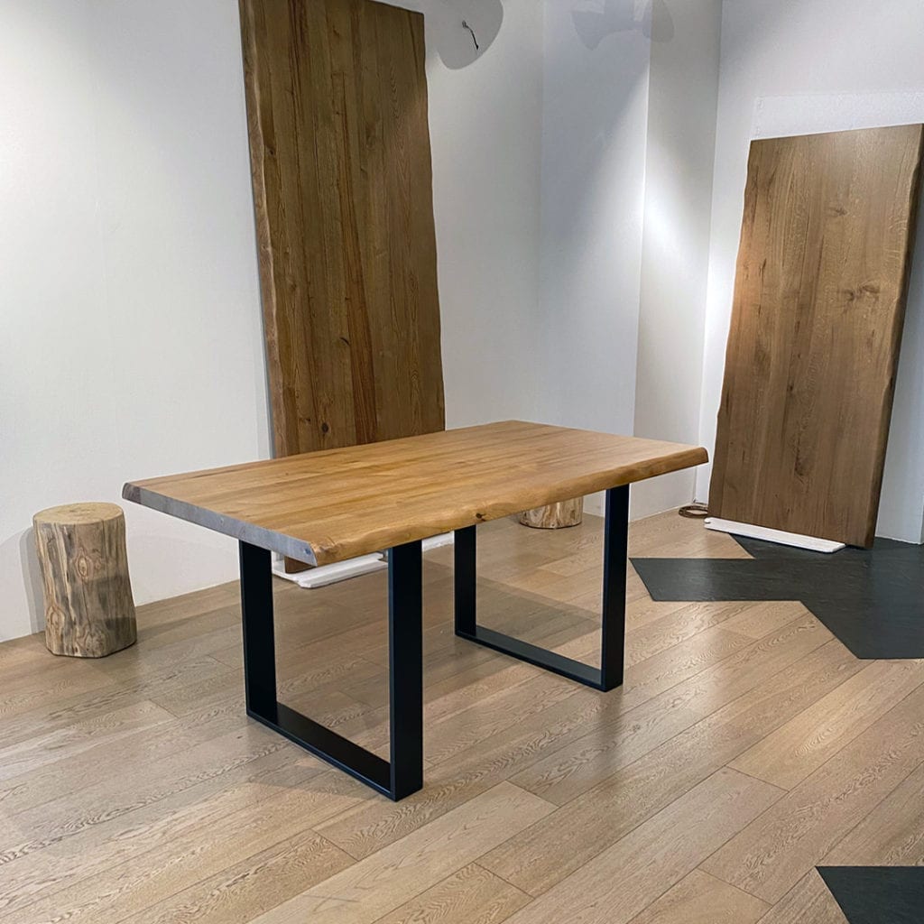 Gambe in ferro per tavoli in legno massello. Prezzi online
