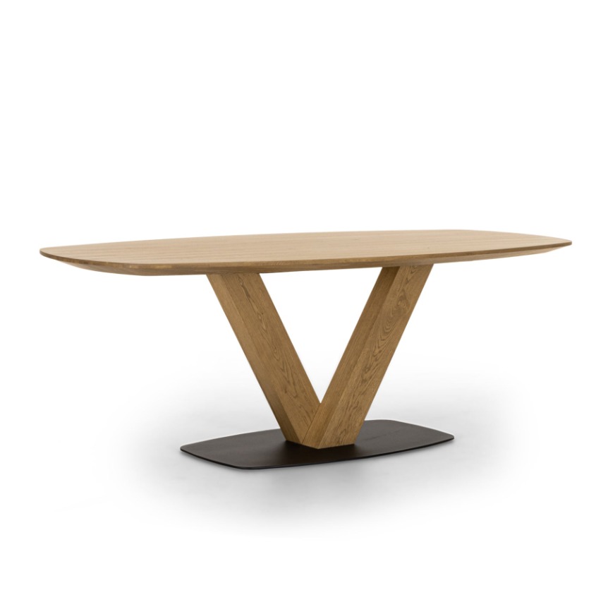 Gambe da tavolo spaziali 3D in legno per tavoli, legno massello di..
